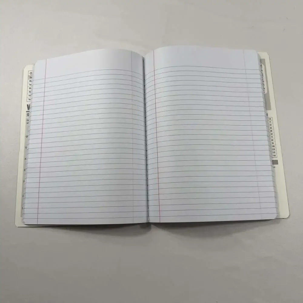 Village and People Lined Notebook Journal